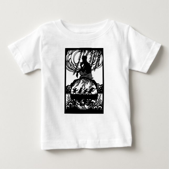 Vind i Willows Baby T-Shirt (Framsida)