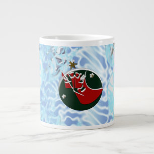 Vind Jultomten Sock Jumbo Mugg