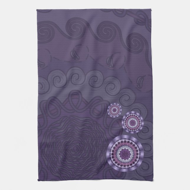 Vind Mandala Hand Towel Kökshandduk (Vertikal)