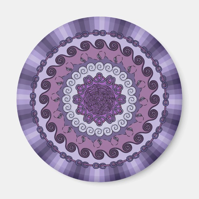 Vind Mandala Magnet (Framsidan)