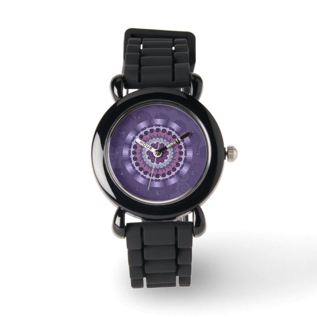 Vind Mandala Urklocka Armbandsur (Framsida)