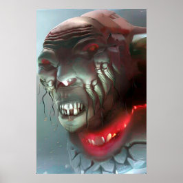 Vind nattetid av Wombott Poster