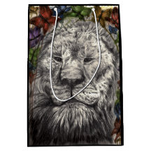 Vind nedanför Vingar Lejon Butterfly Wildlife Art