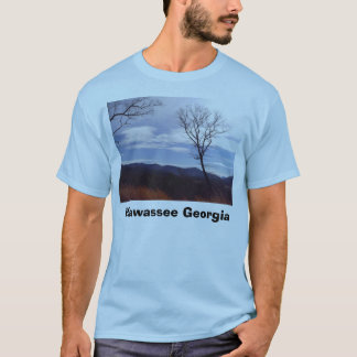 Vind och berg, Hiawassee Georgia T Shirt