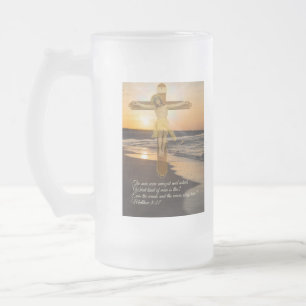 Vind och Vinkar obey han Frostat Ölglas