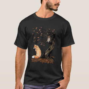Vind på hösttoppmötet e räven och Uggla T Shirt