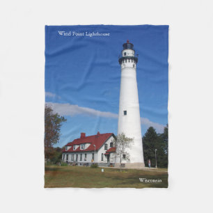 Vind Point Lighthouse-filt Fleecefilt