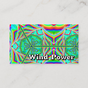 Vind Power (du kan ändra ord) Visitkort