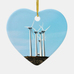 Vind Power Mojave Tehachapi Vind Farm Julgransprydnad Keramik