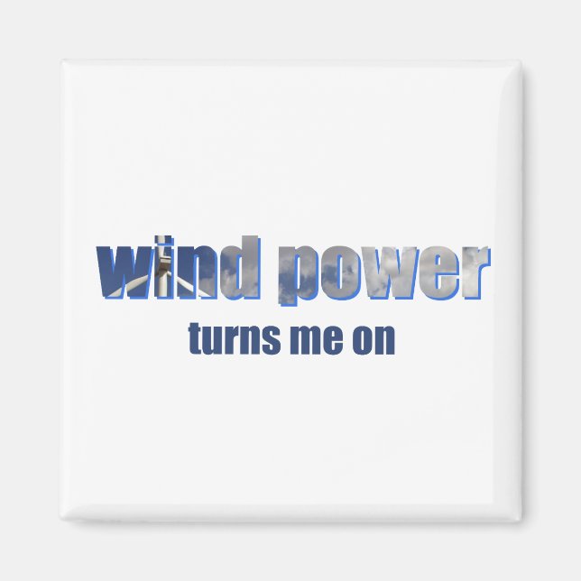 Vind Power Turns! Magnet (Framsidan)
