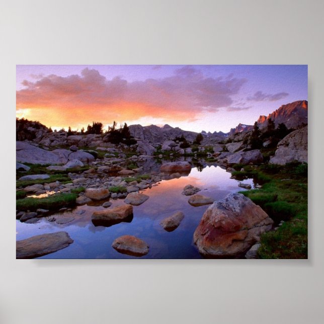 Vind River Range, Wyoming Poster (Framsidan)