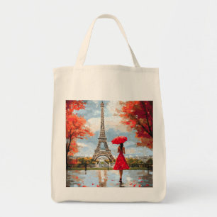 Vind Romantik Paris Chic Walk Tygkasse