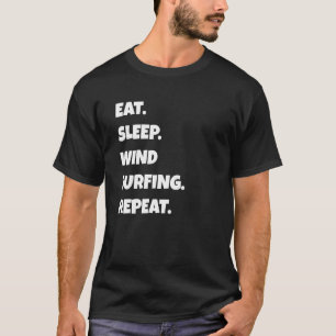 Vind Surfande Png Eat-vilolägen Upprepa För manar T Shirt