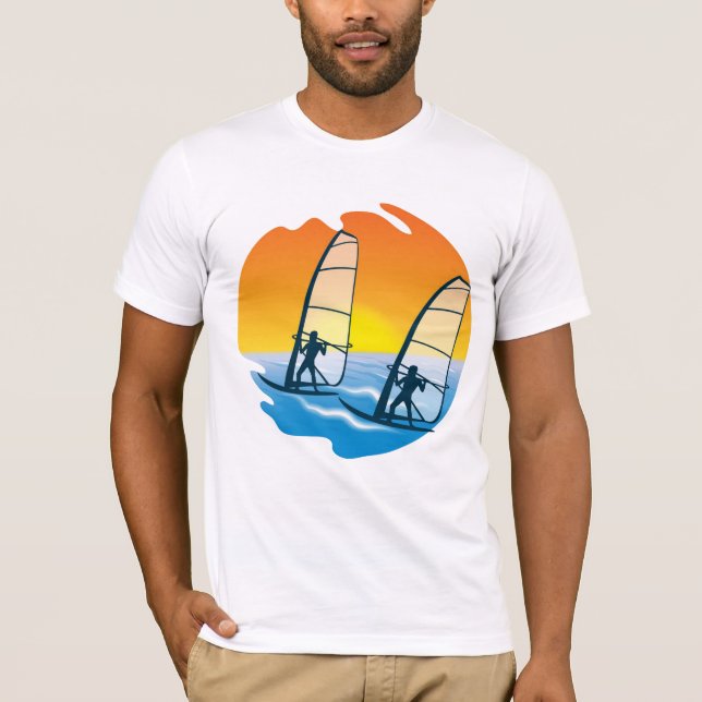 Vind Surfing T-Shirt (Framsida)