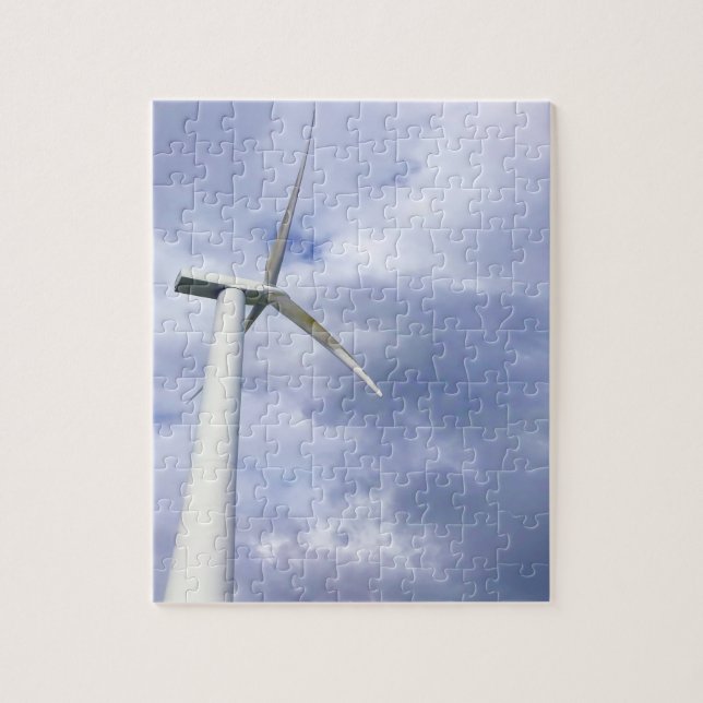 Vind Turbine Carne Wexford Ireland Pussel (Vertikal)
