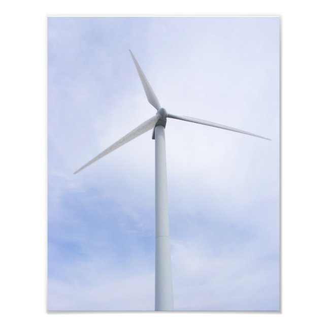 Vind Turbine ~ Photo Fototryck (Framsidan)