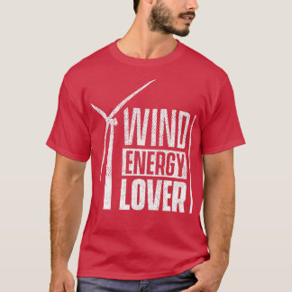 Vind Turbinenergi vind förnybar energi 19 T Shirt
