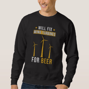 Vind Turbines Sayed Lång Ärmad Tröja