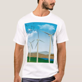 Vind Turbines T Shirt