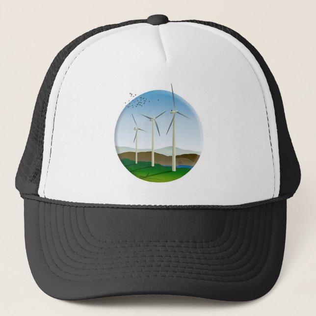Vind Turbines Truckerkeps (Framsida)