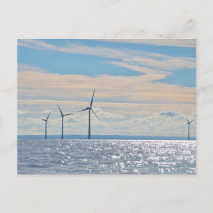 Vind Turbines Vykort