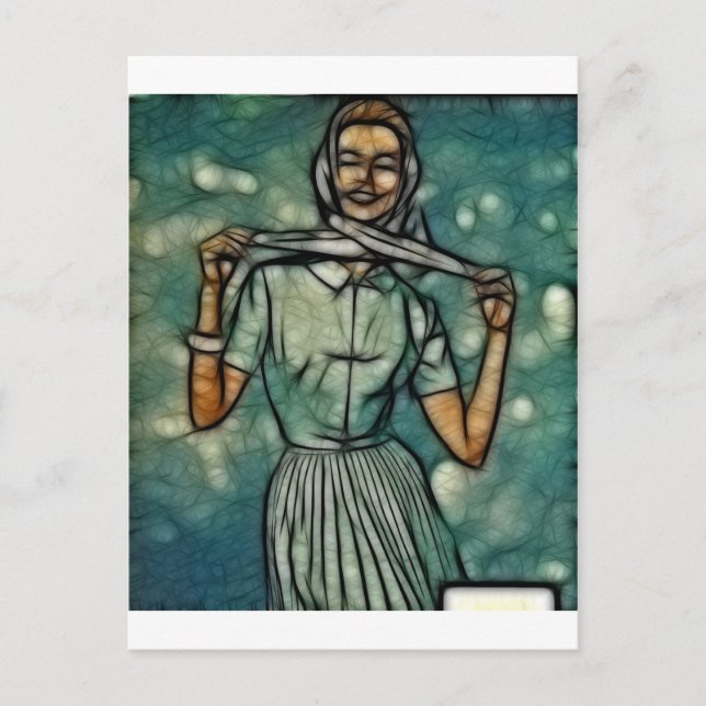 Vind Wisp Vykort (Framsida)