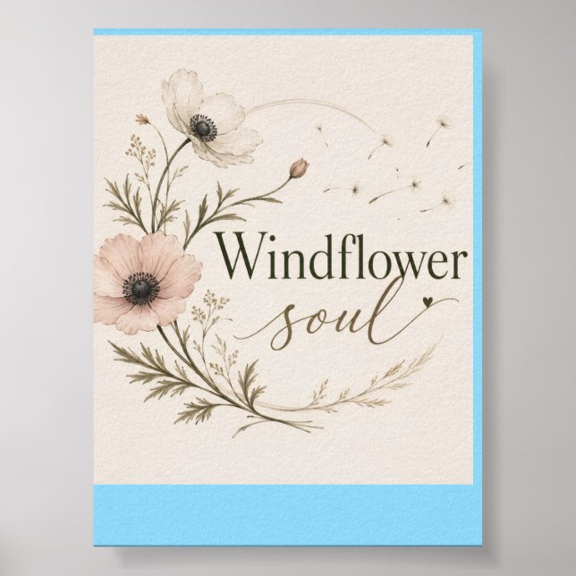 Vindblomssjäl Poster (Framsidan)