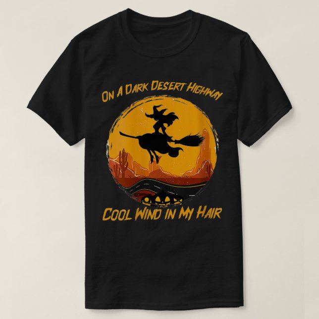 Vinden för "Könsnuny Mörk Desert Highway Witch" i  T Shirt (Design framsida)