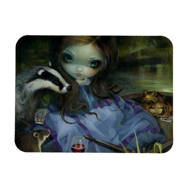 "Vinden i Willows" Flex Magnet (Horisontell)