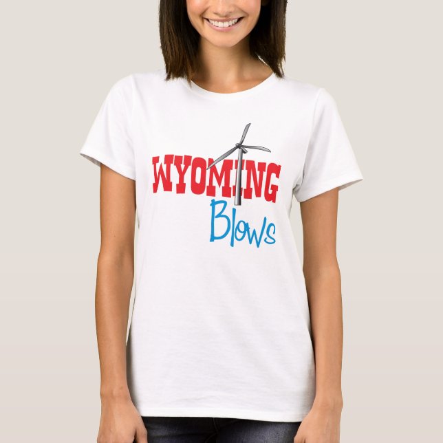 Vinden visar oss hur nära Kanten vi är T Shirt (Framsida)