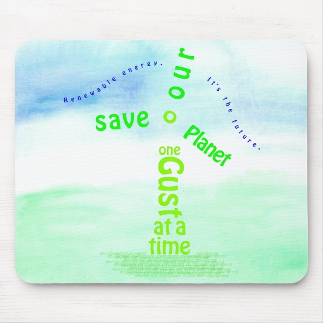 Vindenergi Mousepad Musmatta (Framsidan)