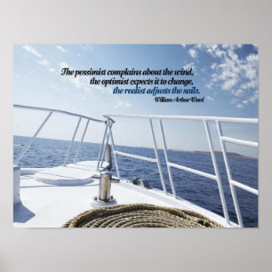 Vindens inspirationerande Poster