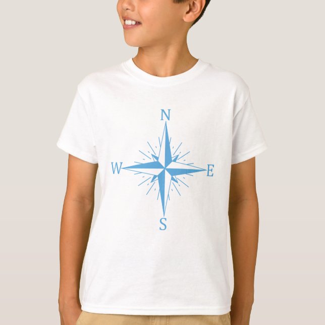 Vindens kompass t shirt (Framsida)