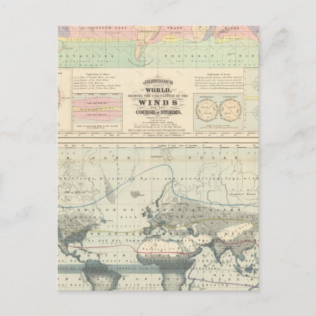 vindens spridning vykort (Framsida)