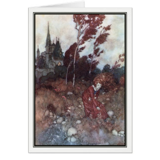 Vindens val av Edmund Dulac Hälsningskort