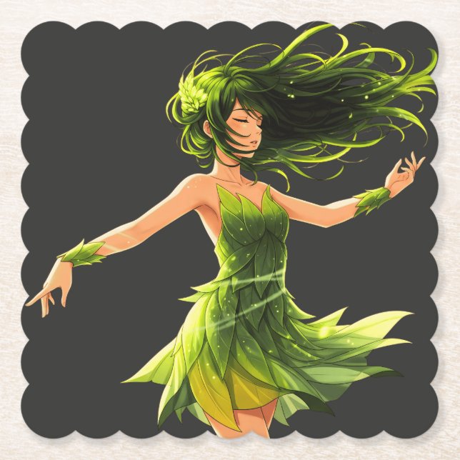 Vindens viskare underlägg papper (Framsida)