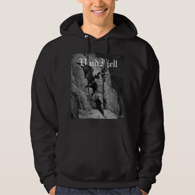 VindFjell Sweatshirt Med Luva (Framsida)