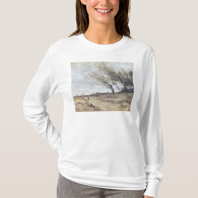 Vindkasten av vind, c.1865-70 t shirt (Framsida)