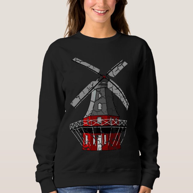 Vindkraftsfarm i nöd t shirt (Framsida)