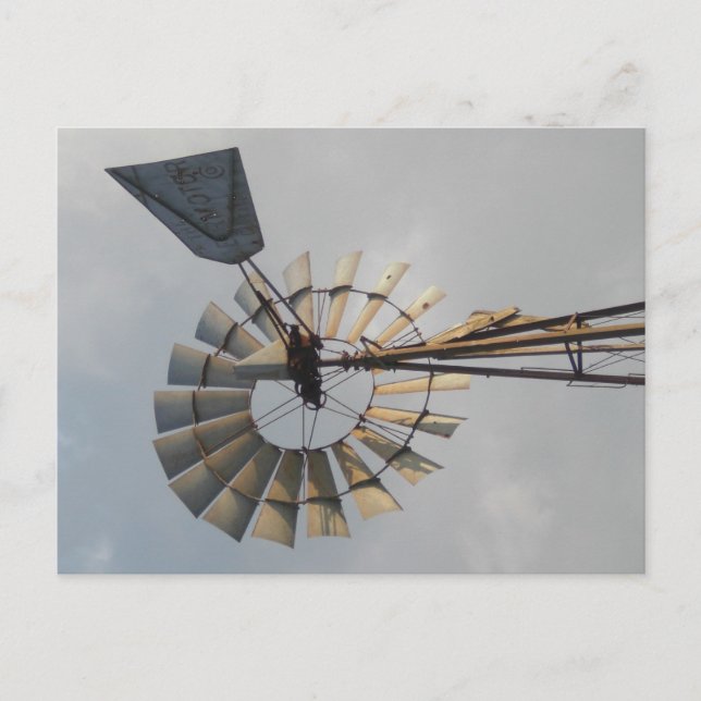 Vindkraftspark Postkort Vykort (Framsida)