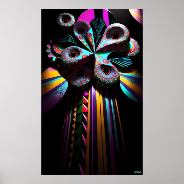 Vindkraftverk Cancer of the Gods Poster (Framsidan)