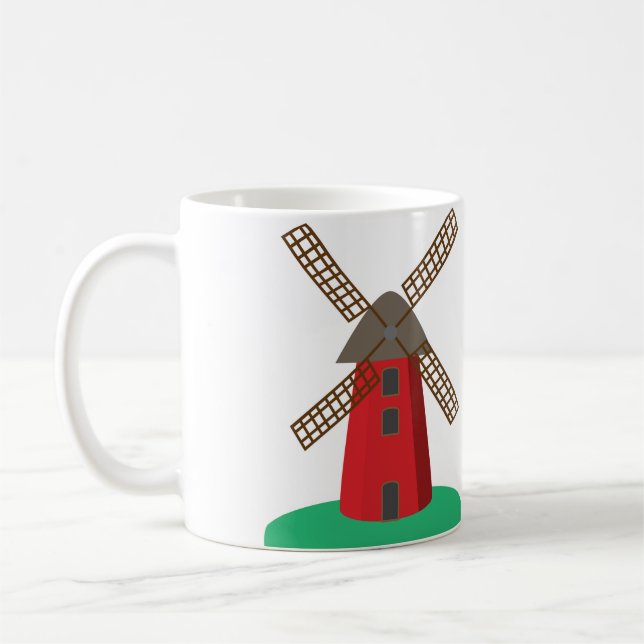 Vindkraftverk Kaffemugg (Vänster)