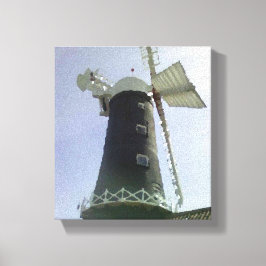 Vindkraftverk Olja Canvas
