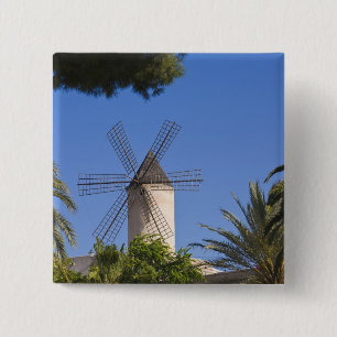 Vindkraftverk, Palma, Mallorca, Spanien Knapp