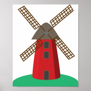 Vindkraftverk Poster