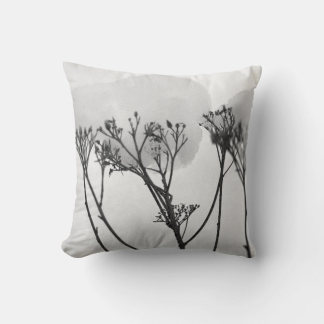 Vindkraftverk, Snö Throw Cushion Kudde (Framsida)