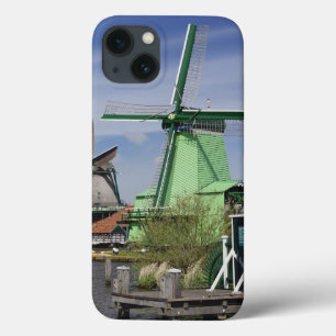 Vindkraftverk, Zaanse Schans, Holland, Nederländer