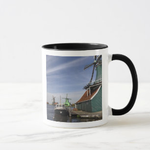 Vindkraftverk, Zaanse Schans, Holland, Nederländer Mugg