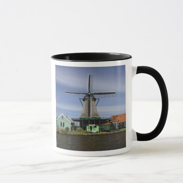 Vindkraftverk, Zaanse Schans, Holland, Nederländer Mugg (Höger)