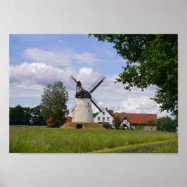 Vindmölle Petershagen Friedewalde Poster
